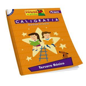Torre de Palabras, Caligrafía Cuadrícula 5 mm 3ero Básico
