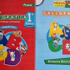 Torre de Palabras Pack Caligrafía Cuadrícula 1ero Básico 1er y 2do semestre