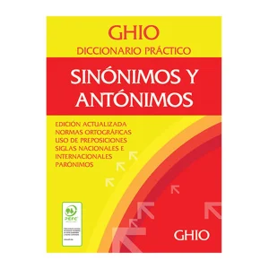 Sopena, Diccionario Ghio Sinónimos y Antónimos