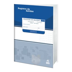 Búho; Libro de Registro Salida Alumnos 40 Hojas