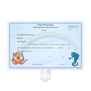 Búho; Certificado Educación Parvularia (pulpito) / unidad