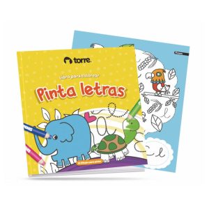 TORRE: Libro para Colorear Pinta Letras