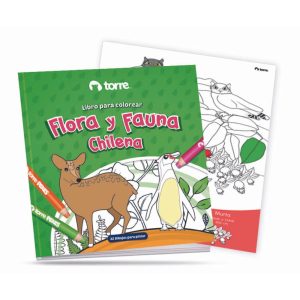 TORRE: Libro para colorear Flora y Fauna Chilena