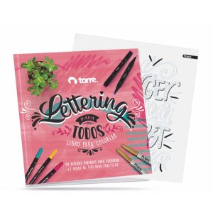 TORRE: Libro paras Colorear Lettering para todos